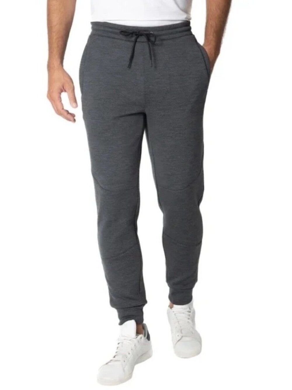 Spyder Men's L Active Bonded Fleece Jogger Pants Dark Gray N1440